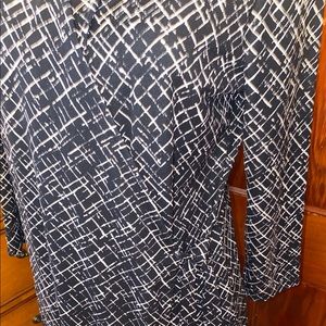 Ladies dress stretchy side tie